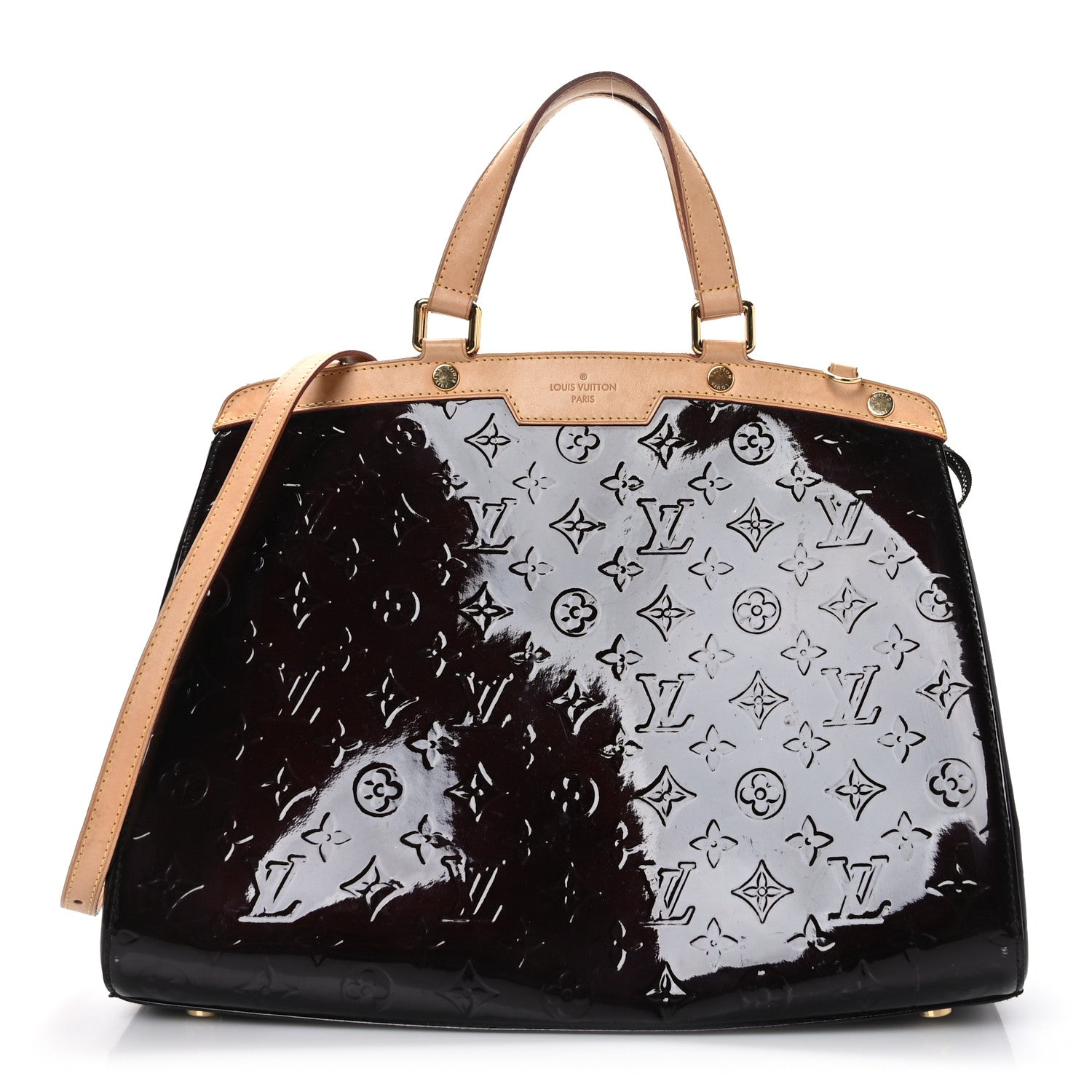 Louis Vuitton Vernis Brea GM Amarante 1 of 8
