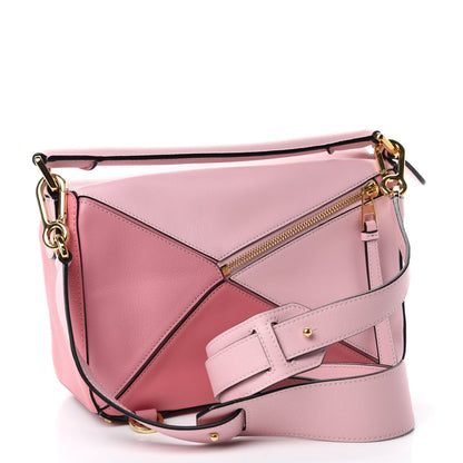 Loewe Calfskin Small Puzzle Bag Soft Pink 3 of 13