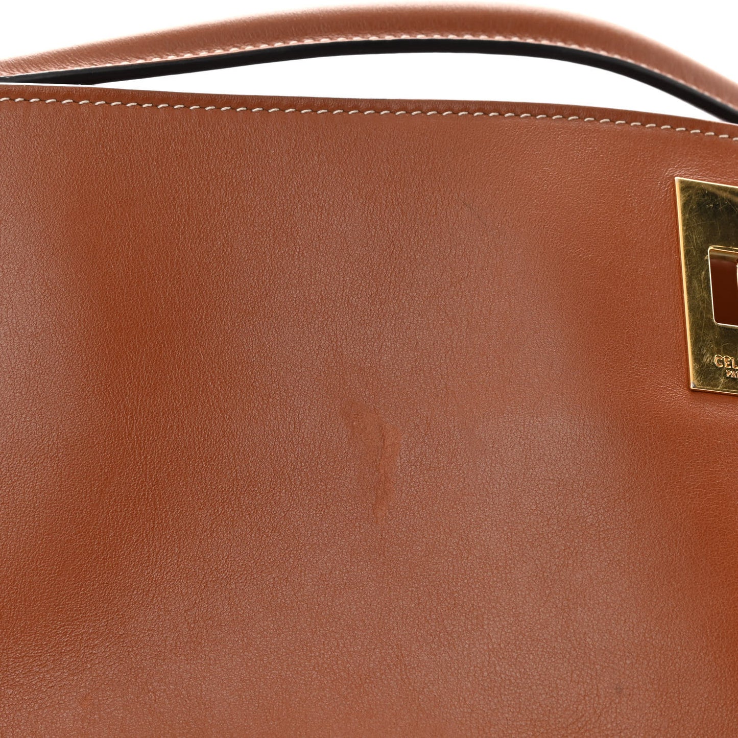 Smooth Calfskin Bucket 16 Bag Tan