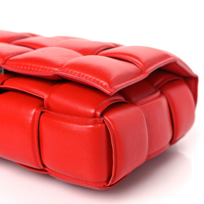 Bottega Veneta Lambskin Maxi Intreccio Padded Chain Cassette Crossbody Bag Nail Polish 8 of 8