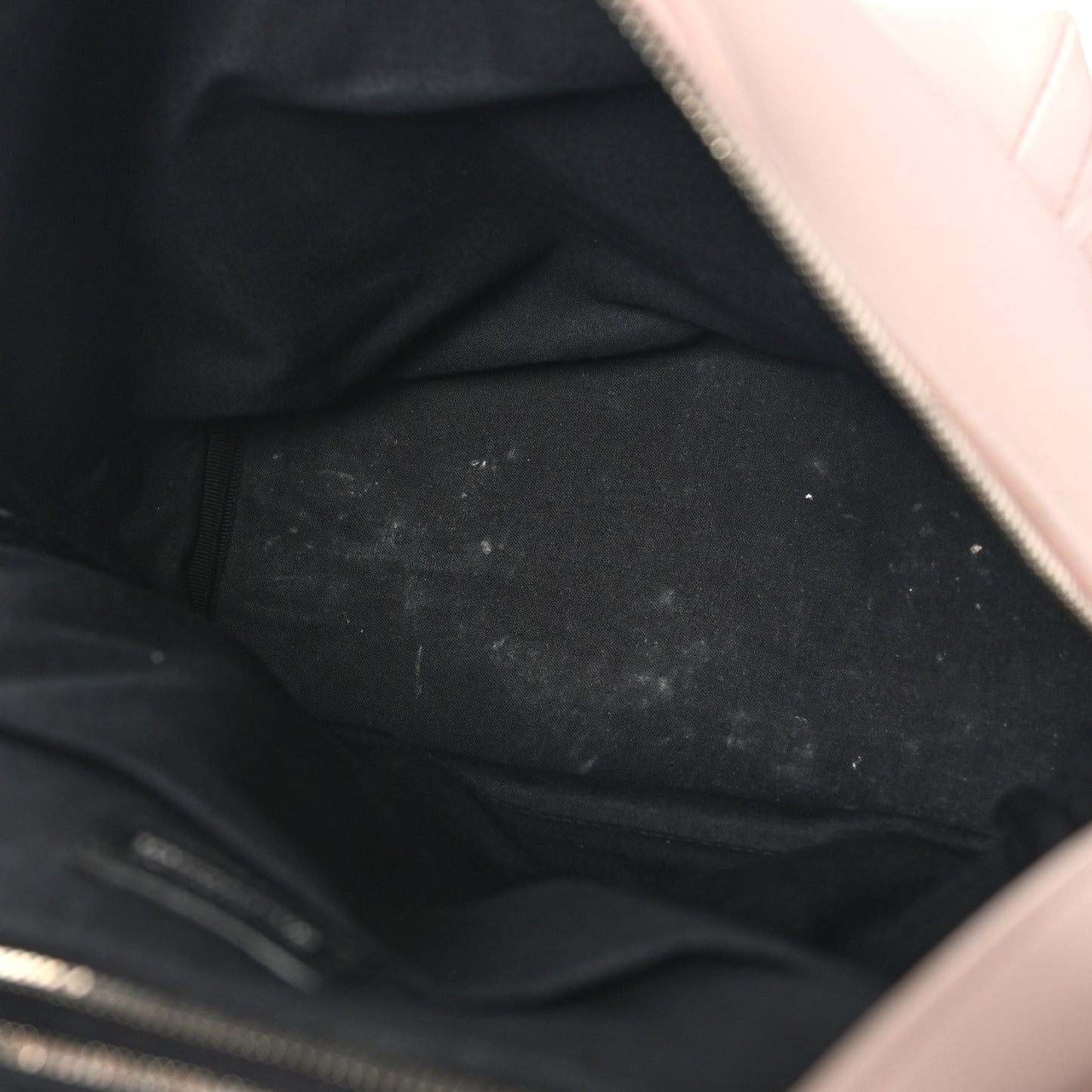 Smooth Calfskin Logo Small Everyday Backpack Light Rose Black