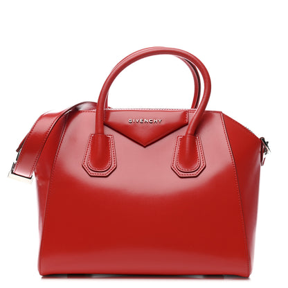 Givenchy Shiny Lord Calfskin Small Antigona Medium Red 1 of 10