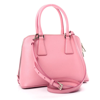 Prada Saffiano Lux Small Promenade Tote Petalo 3 of 10