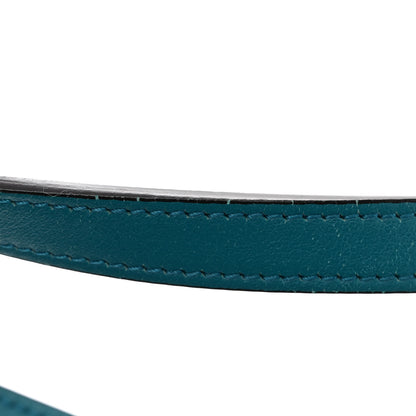 Gucci Velvet Matelasse Small GG Marmont Chain Shoulder Bag Pavone Cyan 13 of 13