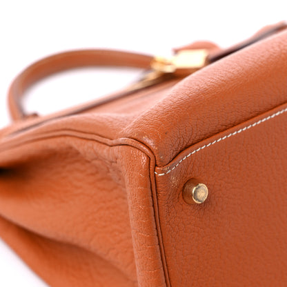 Hermes Chevre De Coromandel Kelly Retourne 35 Gold 8 of 14