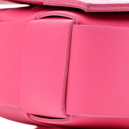 Bottega Veneta Lambskin Maxi Intrecciato Extra Mini Cassette Crossbody Bag Bon Bon 9 of 12