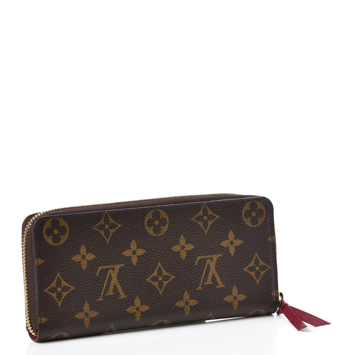 Louis Vuitton Monogram Clemence Wallet Fuchsia 3 of 8