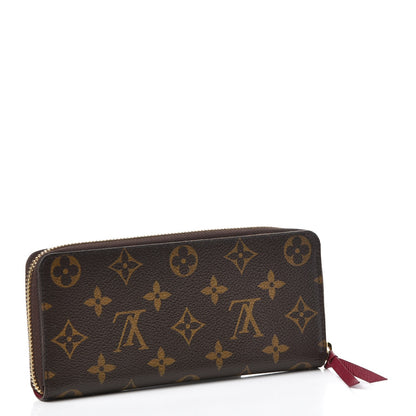 Louis Vuitton Monogram Clemence Wallet Fuchsia 3 of 8