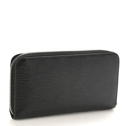 Louis Vuitton Epi Zippy Wallet Black 3 of 8