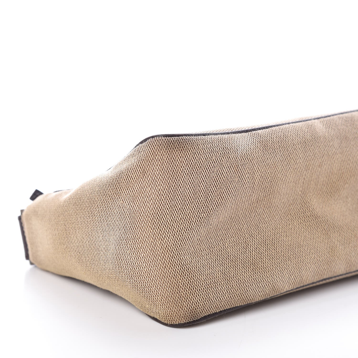 Gucci Canvas Web Shoulder Bag Dark Brown 8 of 9
