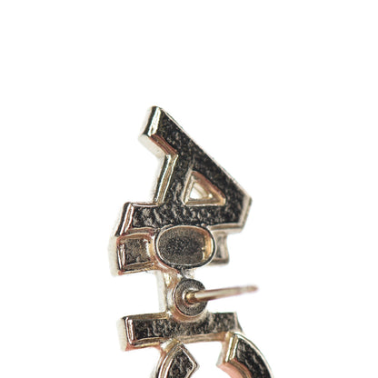 Chanel Crystal Pearl Signature Stud Earrings Gold 5 of 5