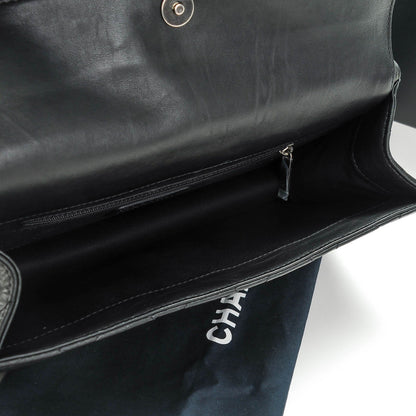 Chanel Washed Lambskin Jumbo Take Away Flap Black 5 of 7