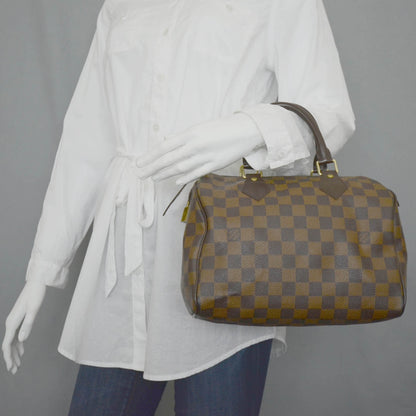 Louis Vuitton Damier Ebene Speedy 25 2 of 12
