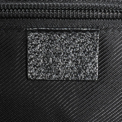 Gucci GG Monogram Single Buckle Backpack Black 8 of 10