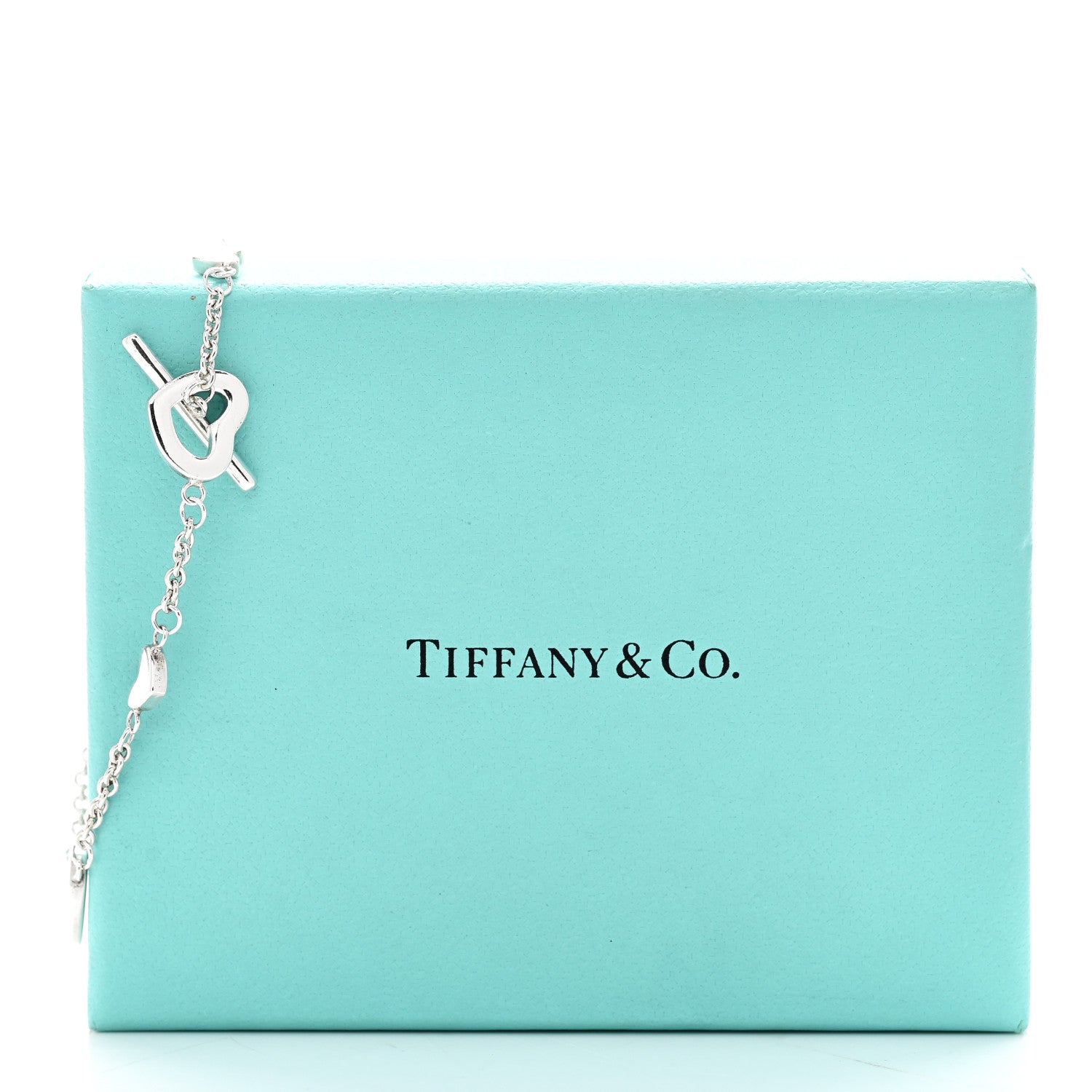 Tiffany Sterling Silver Heart Toggle Bracelet 4 of 4