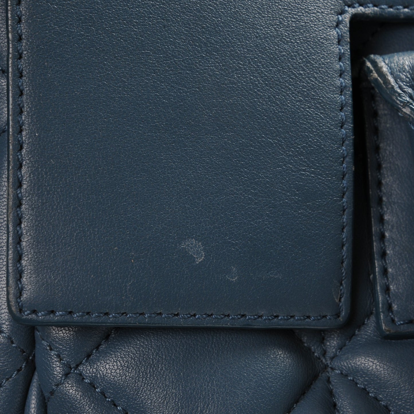 Nappa Quilted Cara Delevingne Convertible Bag Blue