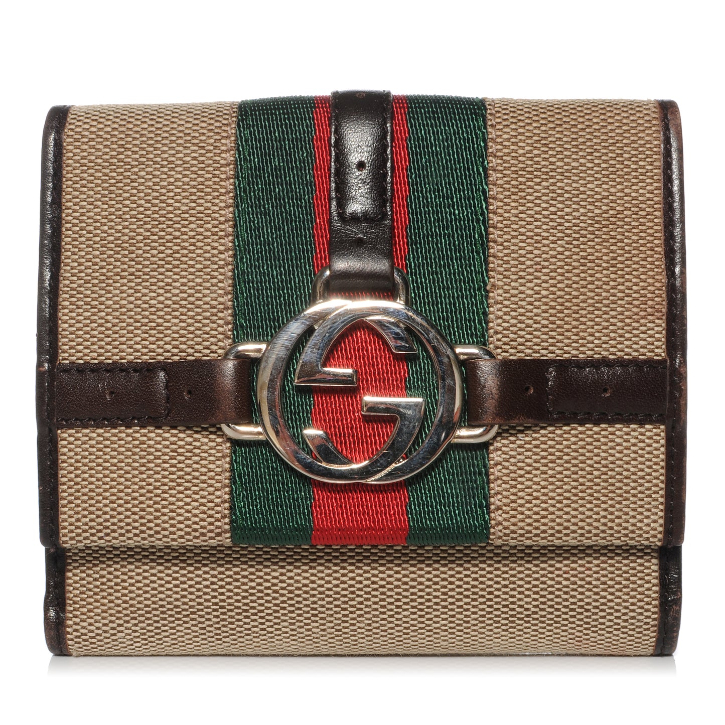 Canvas Web Reins Compact Wallet