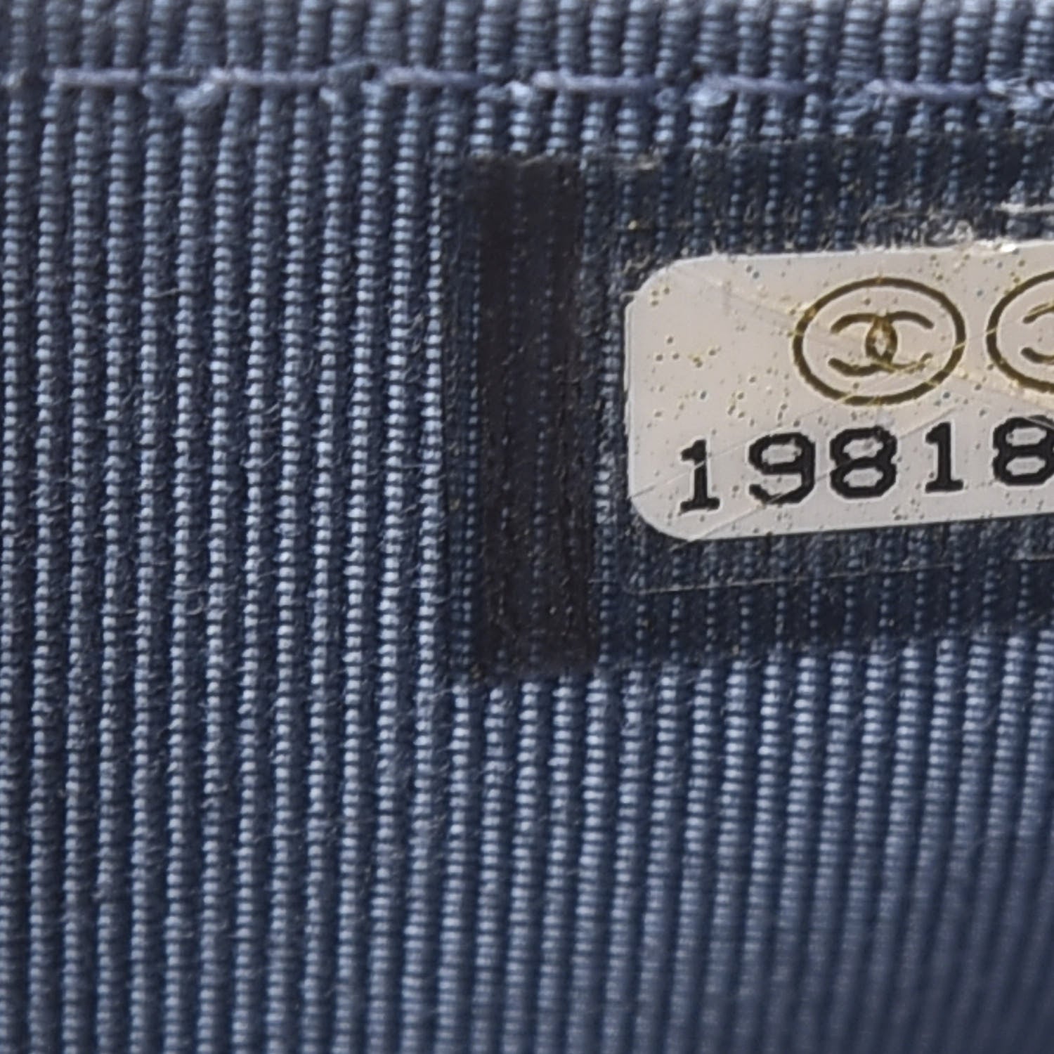 Chanel Caviar Quilted Wallet On Chain WOC Blue 8 of 11