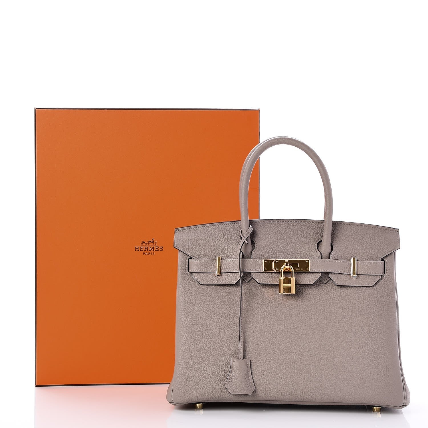 Hermes Togo Birkin 30 Gris Asphalte 33 of 33