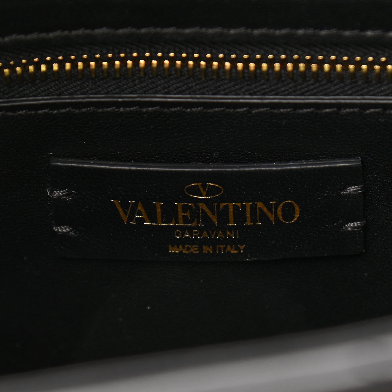 Valentino Garavani Nappa Roman Stud The Handle Bag Black 7 of 10