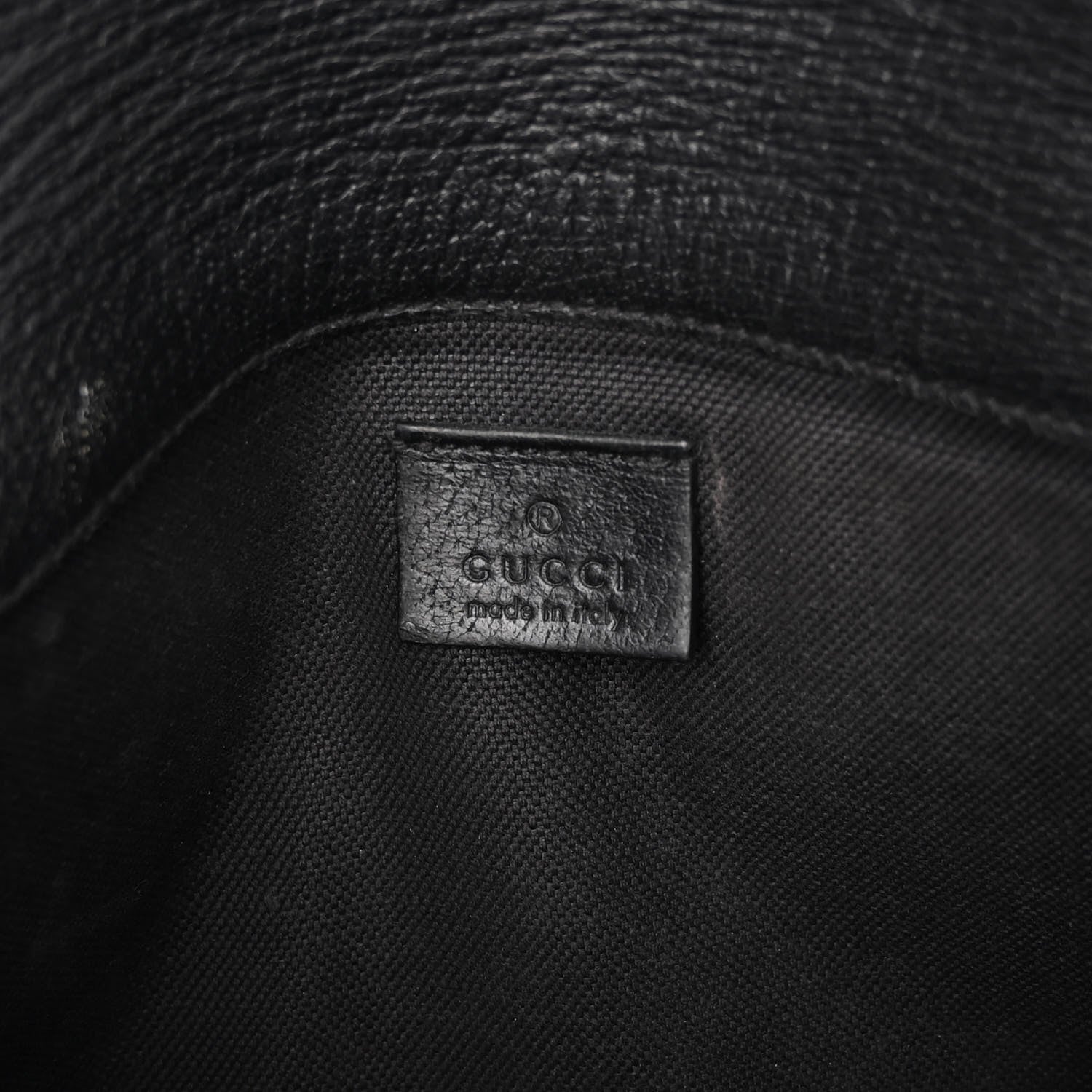 Gucci GG Supreme Monogram Psychedelic Slim Belt Bag Black 6 of 10