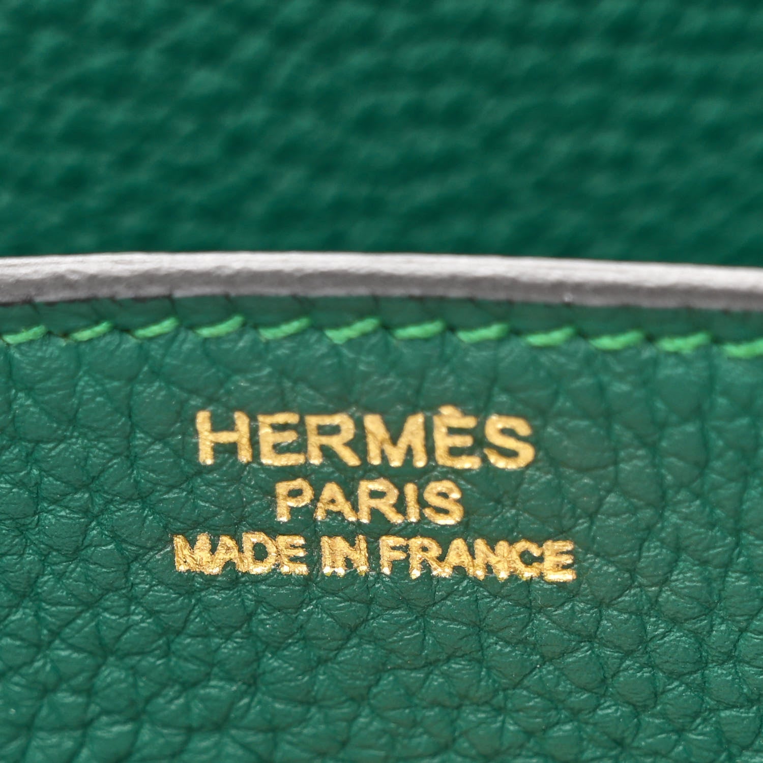 Hermes Togo Birkin 35 Malachite 6 of 10