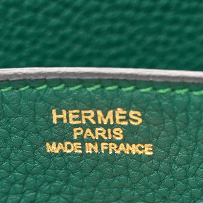 Hermes Togo Birkin 35 Malachite 6 of 10