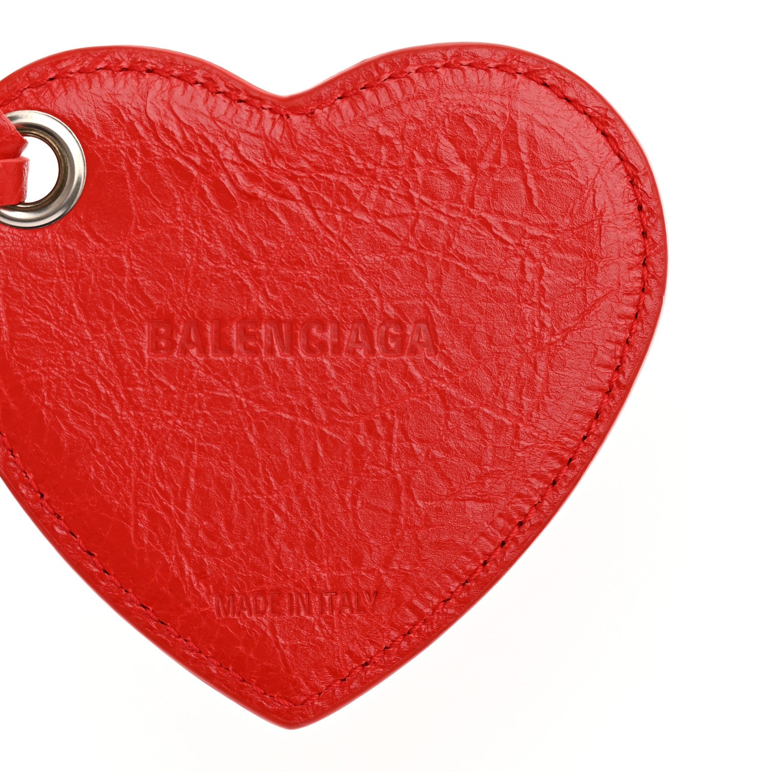 Balenciaga Agneau Arena Le Cagole Shoulder Bag XS Tomato Red 13 of 13