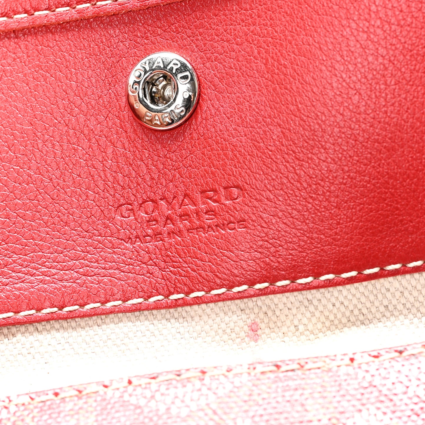 Goyardine Saint Louis PM Red