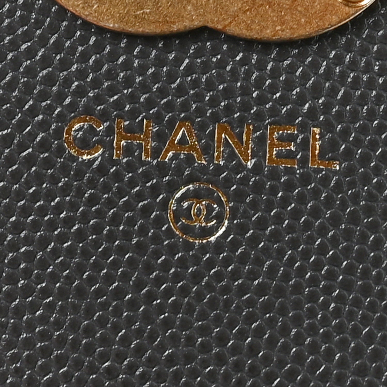 Chanel Caviar Quilted Bracelet On Chain Clutch Grey 6 of 11