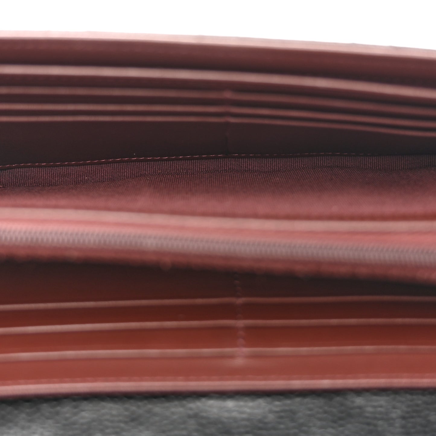 Caviar Quilted Large Gusset Flap Wallet Black