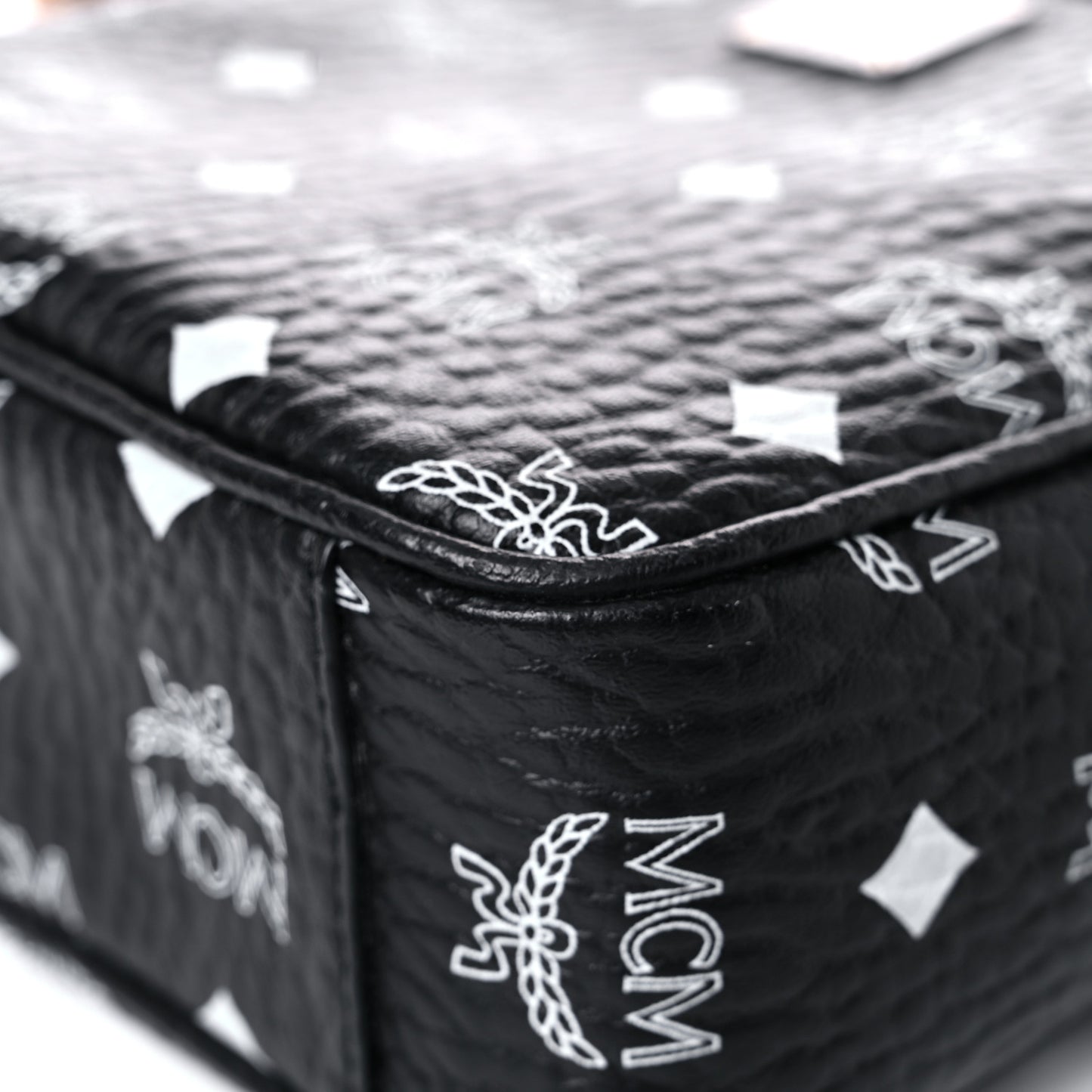 Visetos Camera Crossbody Bag Black Cognac