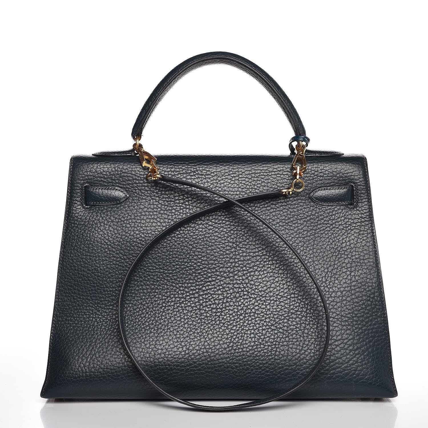 Hermes Fjord Sellier Kelly 32 Bleu Marine 4 of 41