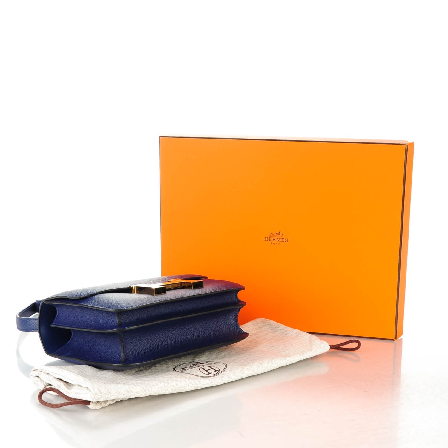 Hermes Epsom Constance 24 Bleu Saphir 4 of 8