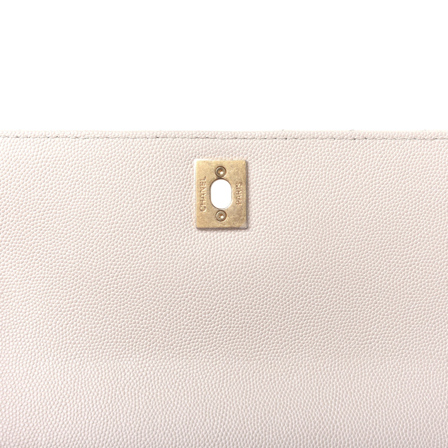 Chanel Caviar Lizard Chevron Quilted Mini Coco Handle Flap Ivory 16 of 17
