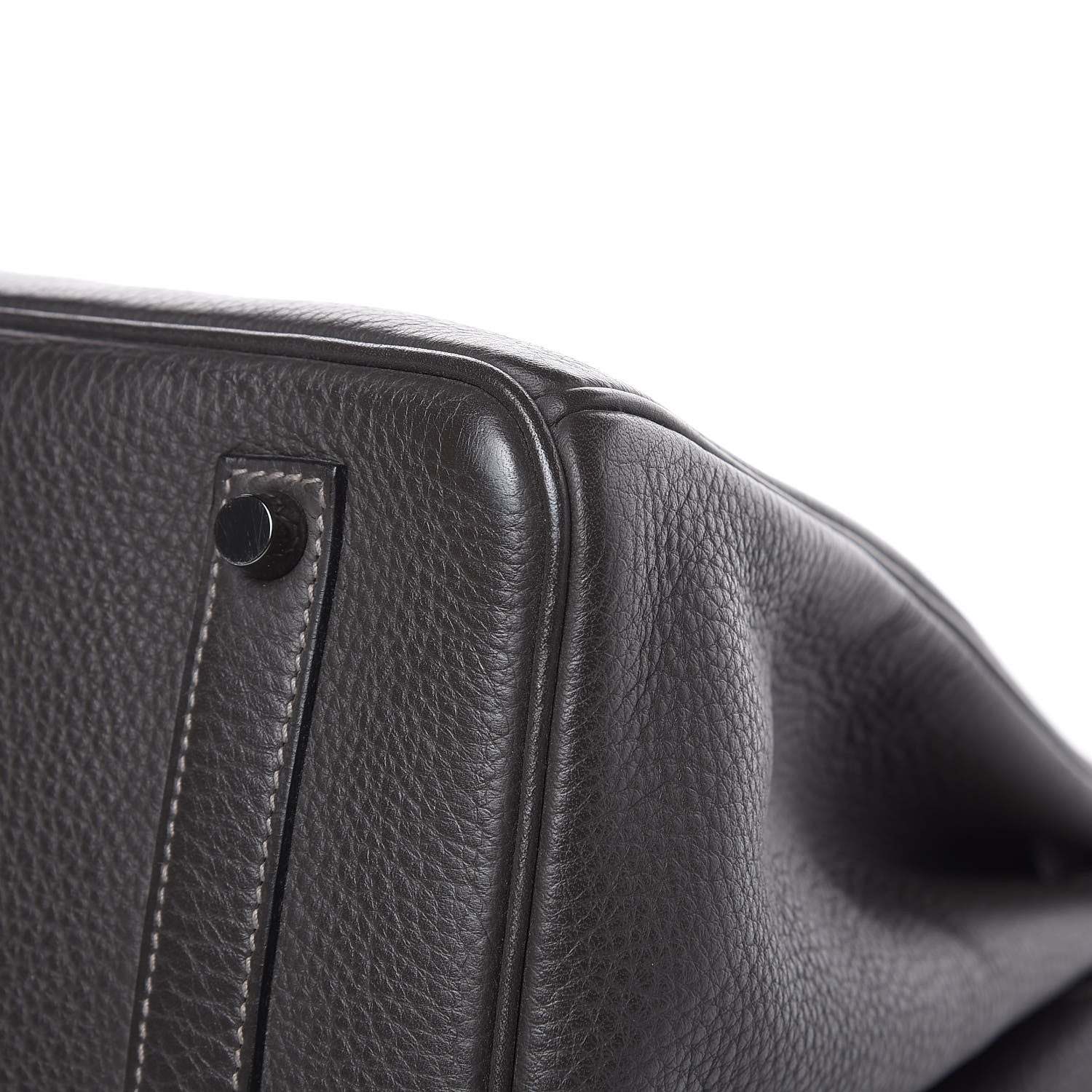 Hermes Taurillon Clemence Birkin 35 Graphite 30 of 35