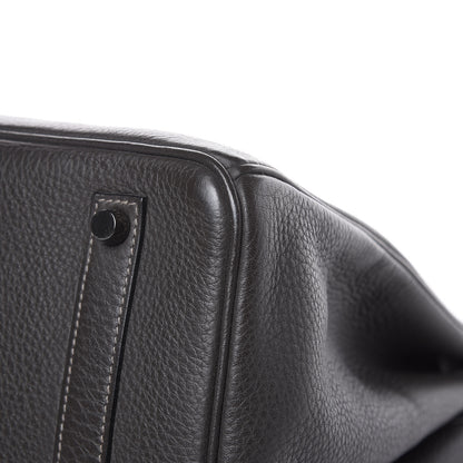 Hermes Taurillon Clemence Birkin 35 Graphite 30 of 35