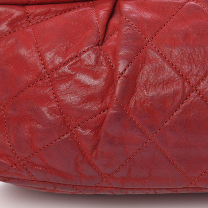 Chanel Iridescent Calfskin Large Chic Quilt Flap Red 20 of 23