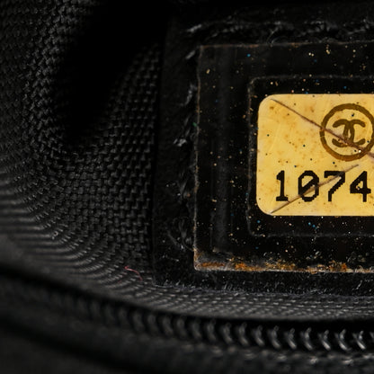 Chanel Straw Raffia Tote Black 7 of 12