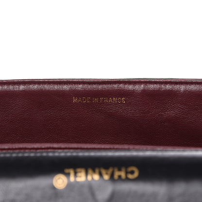 Chanel Lambskin Quilted Medium Single Flap Black 9 of 15