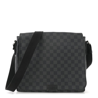 Louis Vuitton Damier Graphite District MM 1 of 13