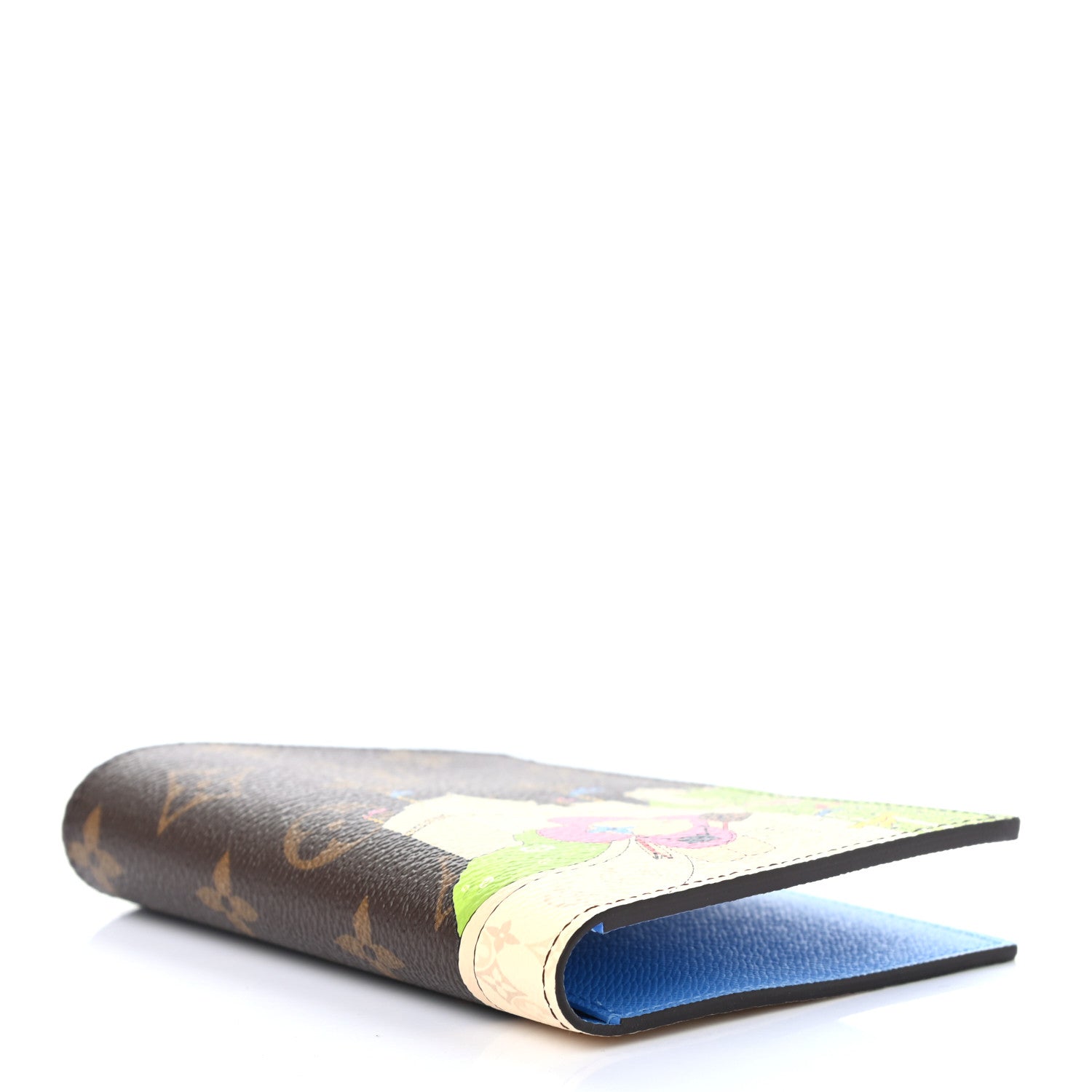 Louis Vuitton Monogram 2021 Christmas Animation China Passport Cover Myosotis Blue 4 of 6