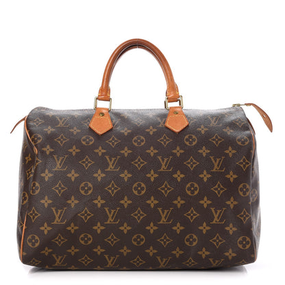 Louis Vuitton Monogram Speedy 35 1 of 8