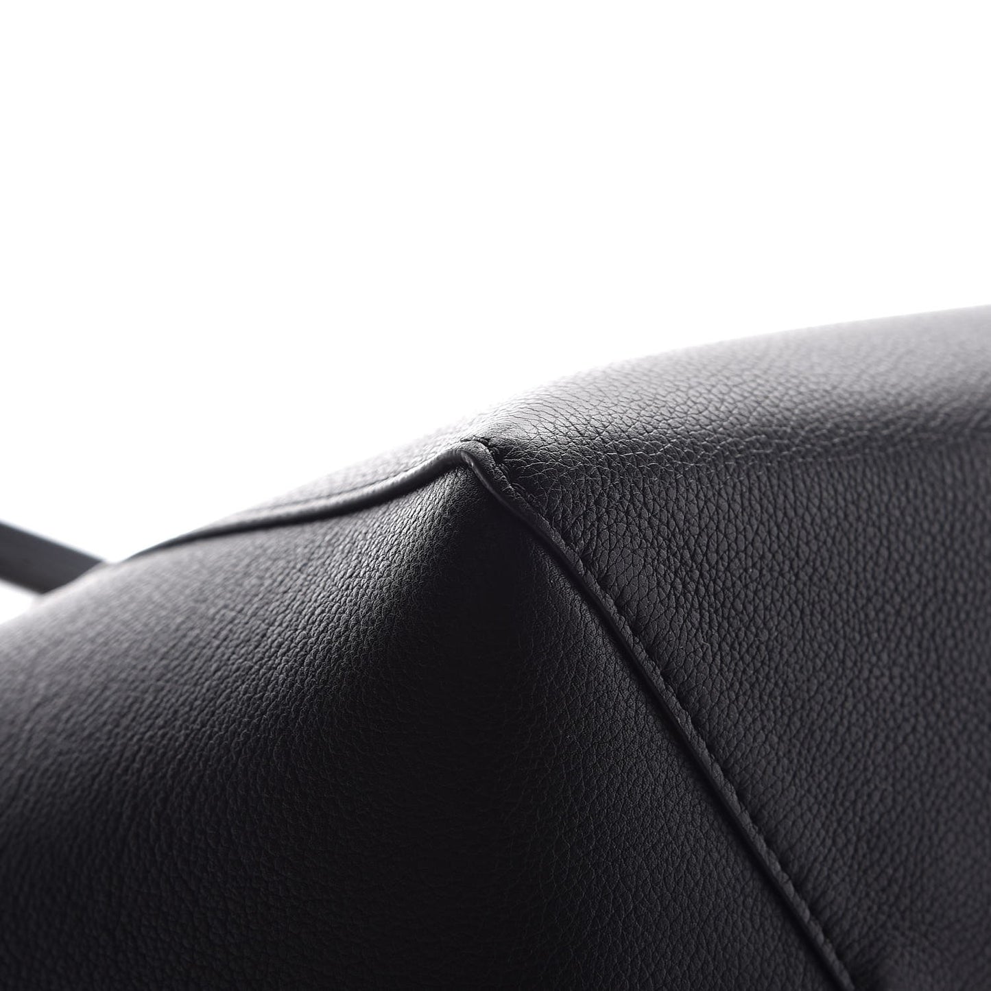 Calfskin Lockme Cabas Black