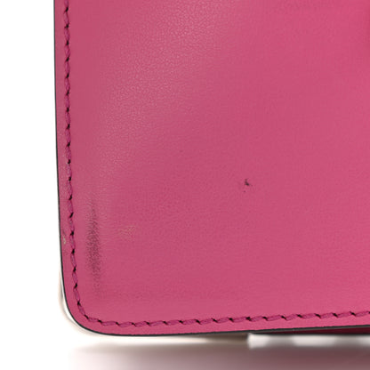 Prada City Calf Saffiano Studded Cahier Bag Fuxia Black 14 of 15