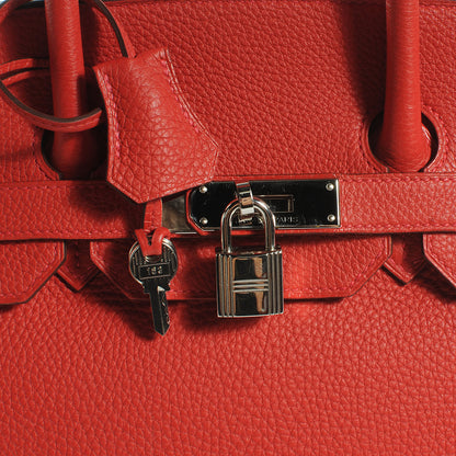 Hermes Togo Birkin 35 Geranium 8 of 10