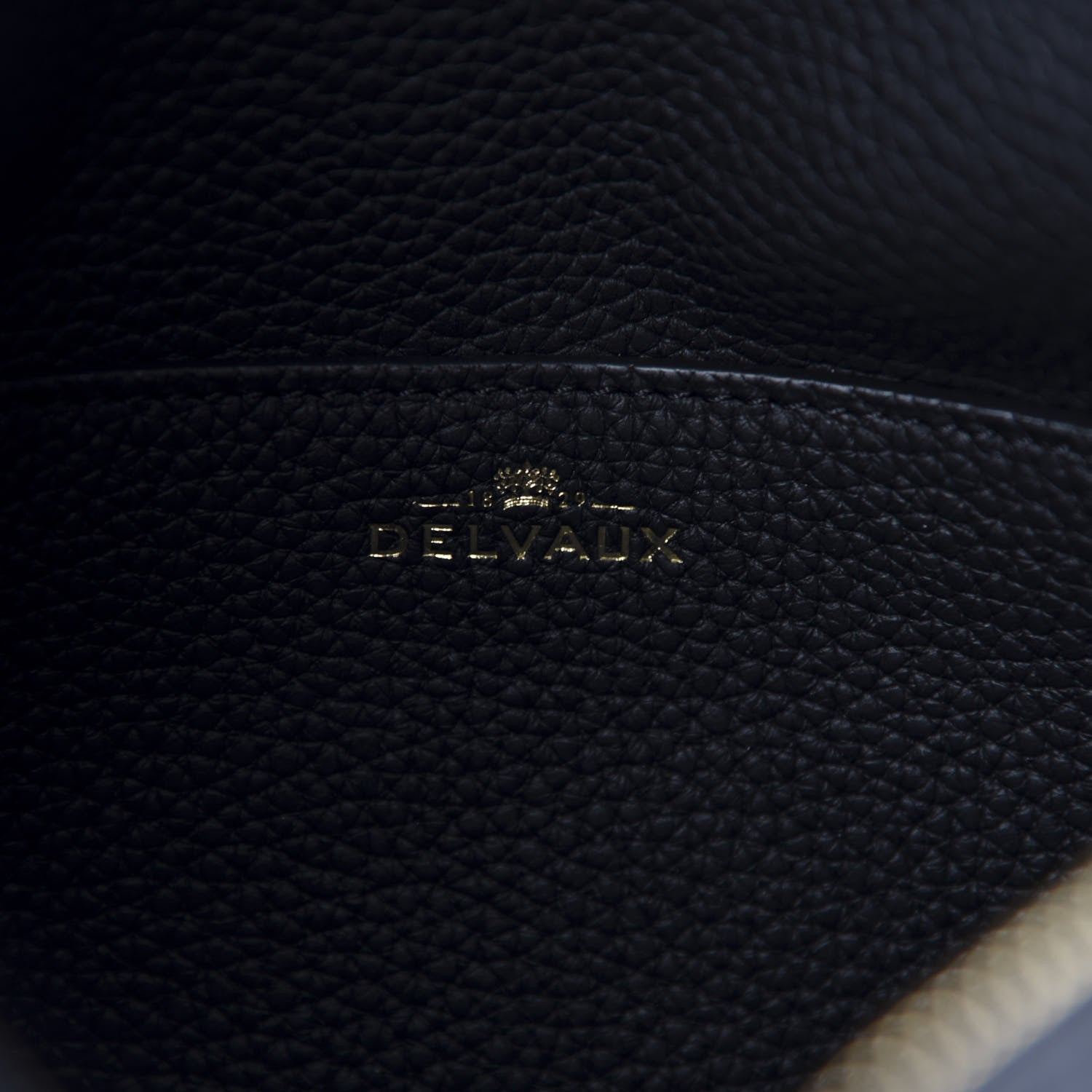 Delvaux Taurillon Pin Daily Studded Bucket Black 8 of 9