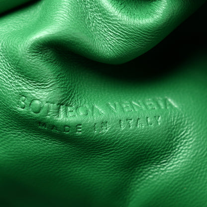 Bottega Veneta Nappa Maxi Intrecciato The Pouch Oversized Clutch Raintree 6 of 10