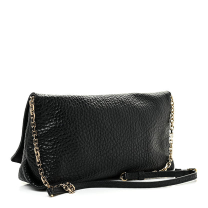 Burberry Signature Grain Medium Mildenhall Crossbody Bag Black 3 of 19
