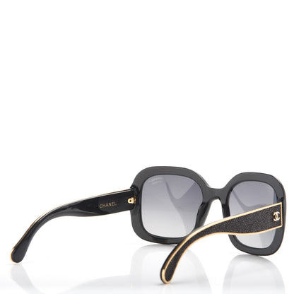 Chanel Stingray Polarized CC Sunglasses 5272-Q Black 4 of 8
